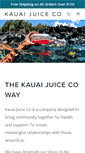 Mobile Screenshot of kauaijuiceco.com